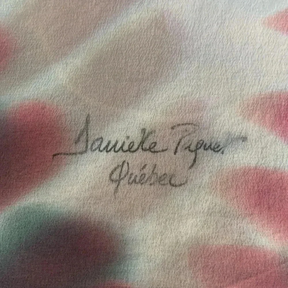 Danielle Paquet Quebec silk scarf